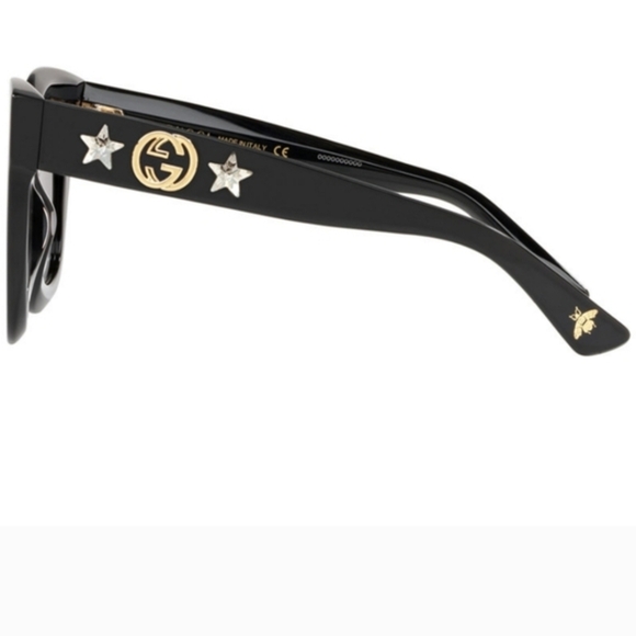 GUCCI SUNGLASSES STAR DIVA POLARIZED GRADIENT LENSES WITH CASE CLOTH OG OWNER - Picture 4 of 7